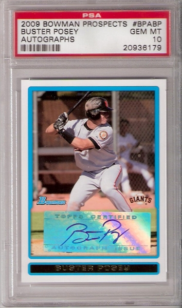 PSA Set Registry Showcase: Buster Posey
